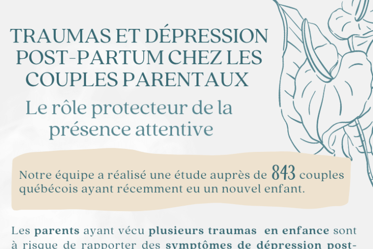 Extrait de : Traumas et dépression post-partum chez les couples parentaux : Le rôle protecteur de la  présence attentive (deuxième partie)
