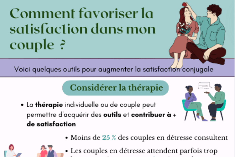 Comment favoriser la satisfaction dans mon couple ?
